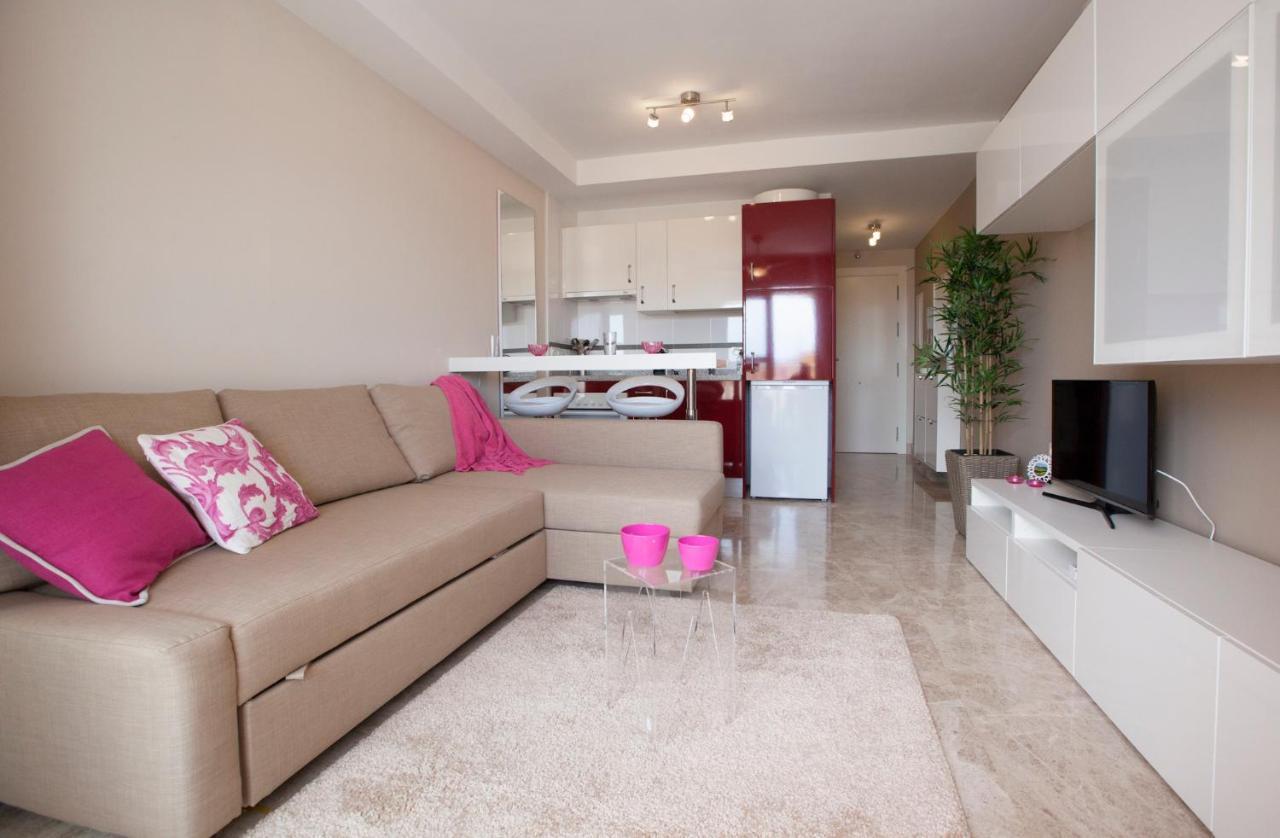 Beau Studio Meuble Avec Vue Mer Almerimar Esterno foto